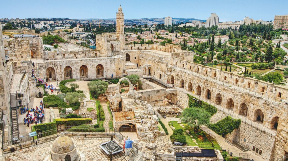 Les vestiges de la cité de David à Jérusalem ©Noam Chen for the Israeli Ministry of Tourism